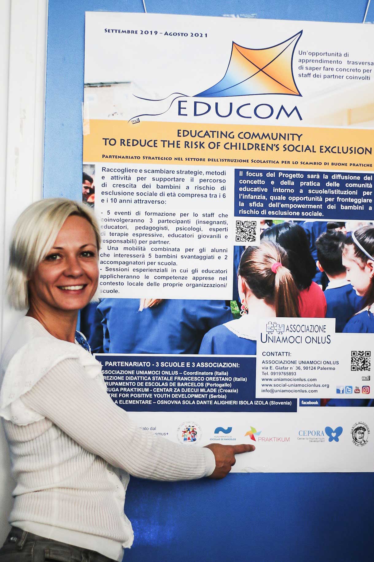 EDUCOM Palermo Praktikum Zagreb - Suradnja organizacija civilnog društva i obrazovnih institucija